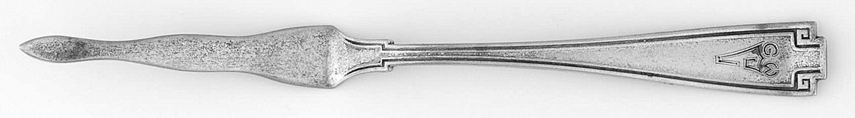 Etruscan (Sterling, 1913, Monograms) Solid Nut Pick by Gorham Silver-1