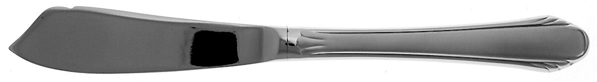 Calais Frosted (Stainless) Hollow Handle Master Butter Knife by Gorham Silver-1