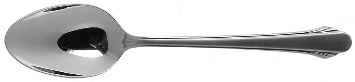 Calais Frosted (Stainless) Place/Oval Soup Spoon by Gorham Silver-1