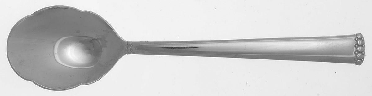 Emily (Stainless) Sugar Spoon by Gorham Silver-1