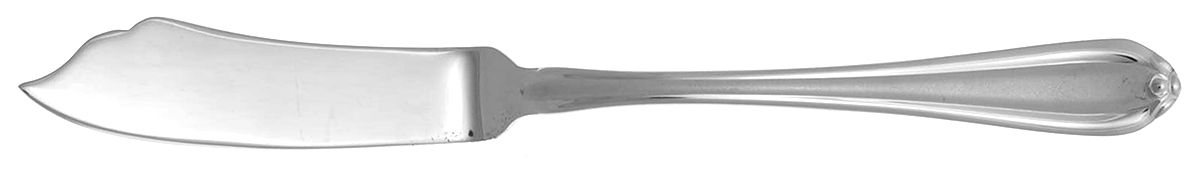 Melon Bud Frosted (Stainless) Flat Handle Master Butter Knife by Gorham Silver-1
