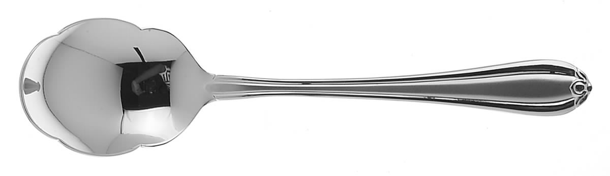 Melon Bud Frosted (Stainless) Sugar Spoon by Gorham Silver-1