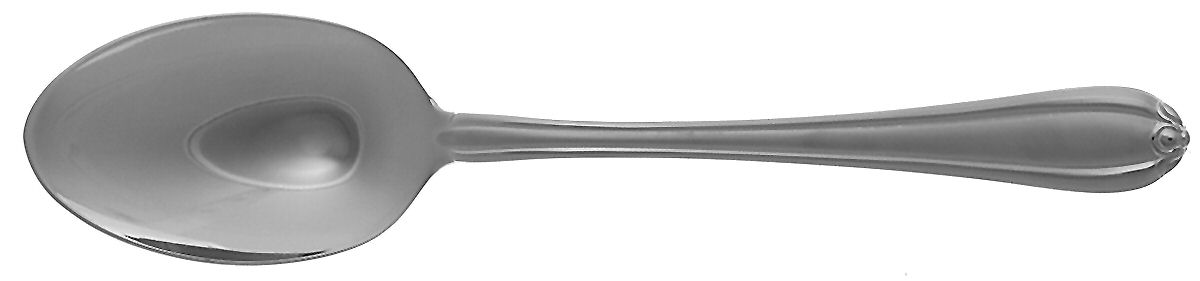 Melon Bud Frosted (Stainless) Tablespoon (Serving Spoon) by Gorham Silver-1
