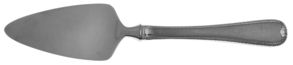 Ribbon Edge Frosted (Stainless) Cheese Server with Stainless Blade HC by Gorham Silver-1