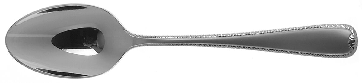 Ribbon Edge Frosted (Stainless) Place/Oval Soup Spoon by Gorham Silver-1