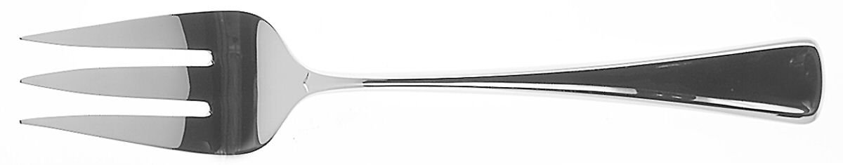 Stephanie (Stainless) Medium Solid Cold Meat Serving Fork by Gorham Silver-1