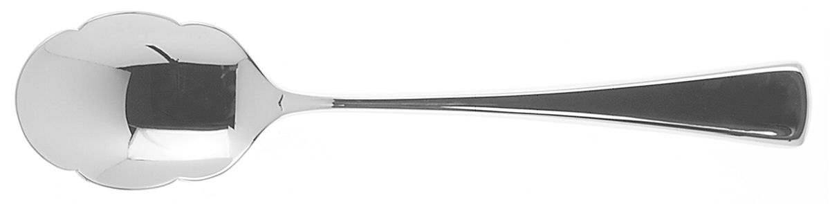 Stephanie (Stainless) Sugar Shell Spoon by Gorham Silver-1