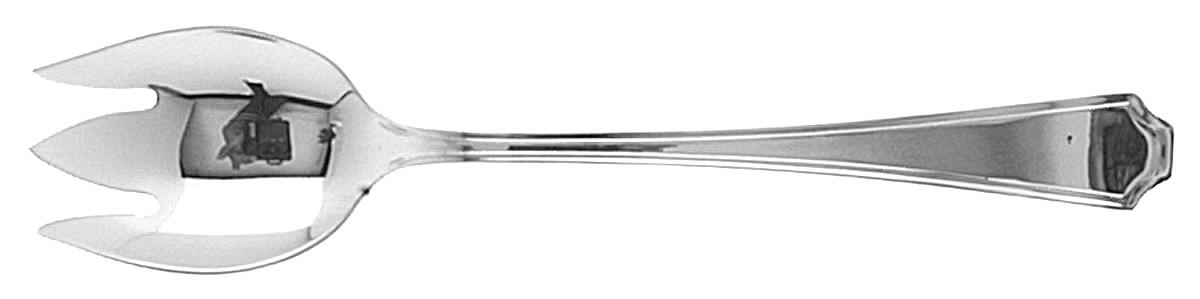 Fairfax (Sterling, 1910, Monograms) Ice Cream Fork by Gorham Silver-1