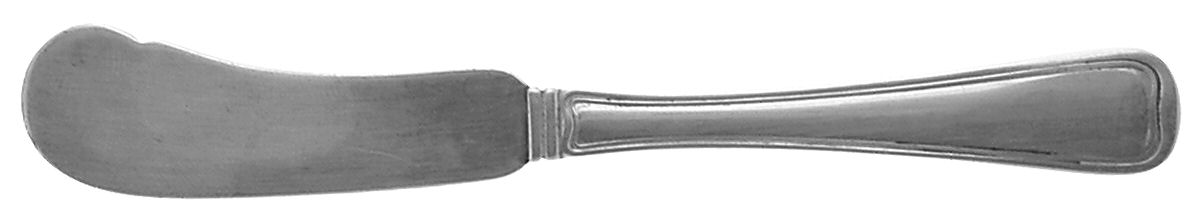 Old French (Sterling, 1905, Monograms) Flat Handle Butter Spreader by Gorham Silver-1