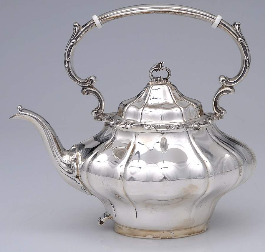 Strasbourg (Sterling, Hollowware, Newer) Sterling Kettle No Stand by Gorham Silver-1