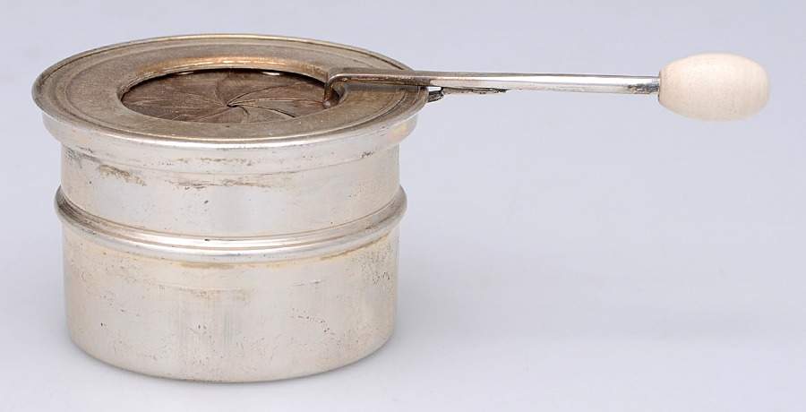 Strasbourg (Sterling, Hollowware, Newer) Sterling Burner For Kettle by Gorham Silver-1