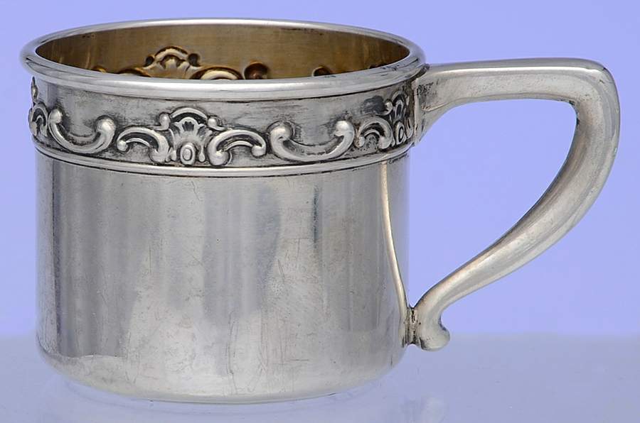 Strasbourg (Sterling, Hollowware, Older) Baby Cup by Gorham Silver-1