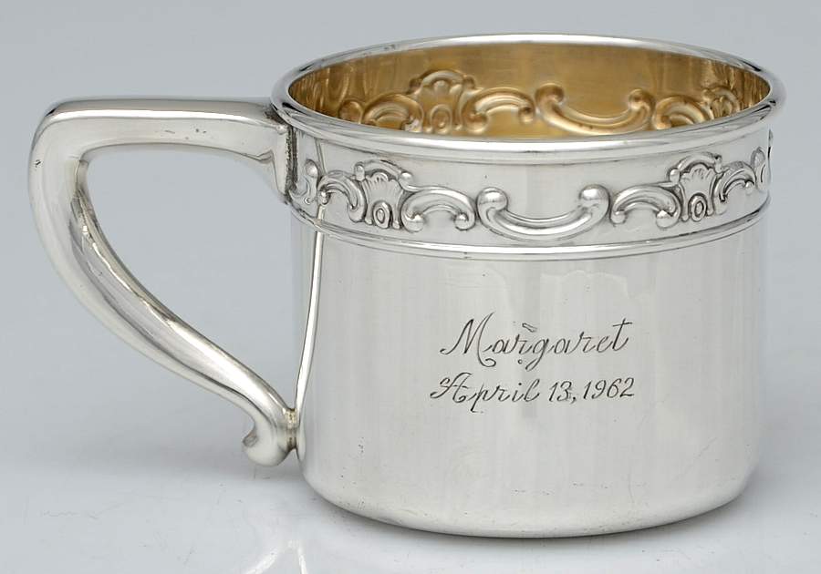 Strasbourg (Sterling, Hollowware, Older) Baby Cup by Gorham Silver-1