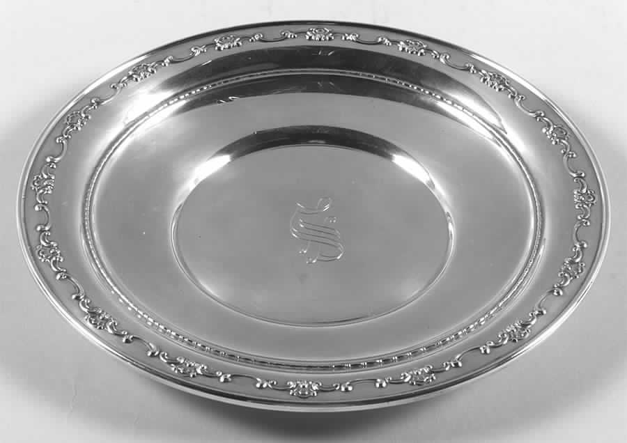 Strasbourg (Sterling, Hollowware, Older) 9" Sandwich Plate by Gorham Silver-1