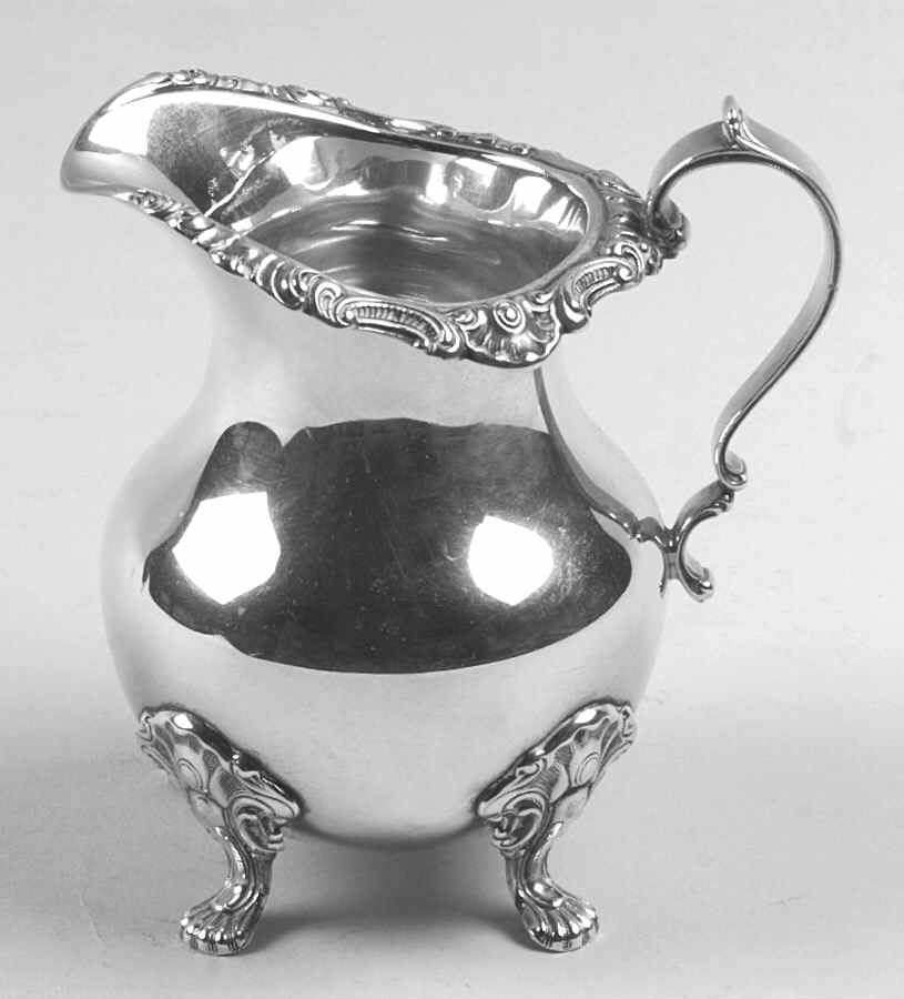 Strasbourg (Sterling, Hollowware, Older) Creamer by Gorham Silver-1