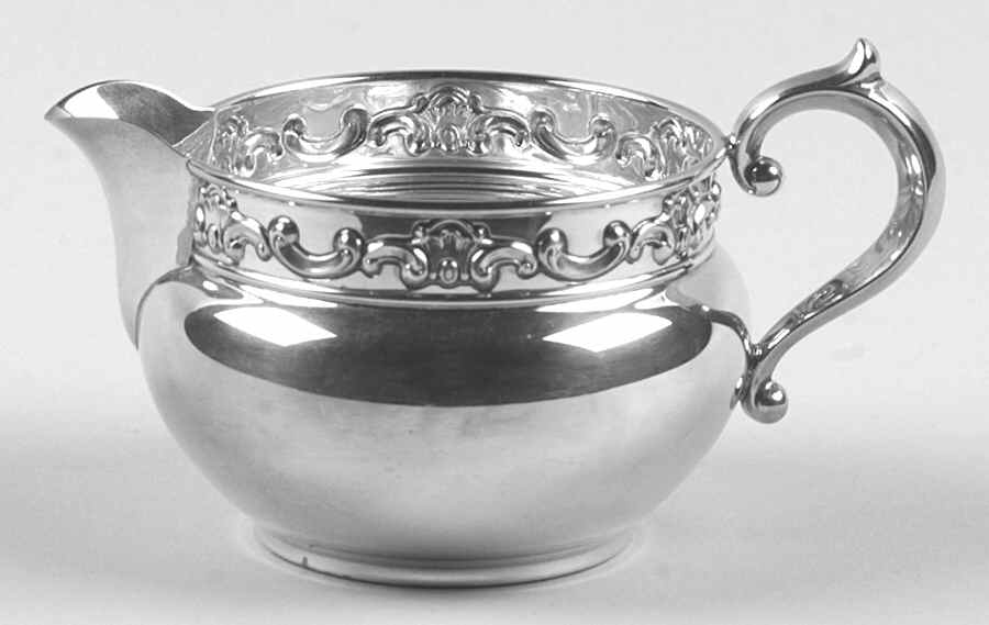 Strasbourg (Sterling, Hollowware, Older) Mini Creamer by Gorham Silver-1