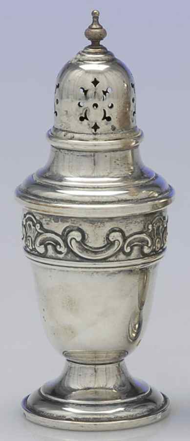 Strasbourg (Sterling, Hollowware, Older) Salt Shaker by Gorham Silver-1