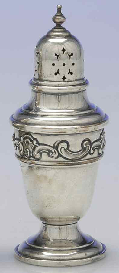 Strasbourg (Sterling, Hollowware, Older) Pepper Shaker by Gorham Silver-1