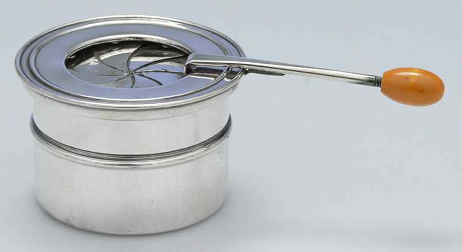 Strasbourg (Sterling, Hollowware, Older) Sterling Burner For Kettle by Gorham Silver-1
