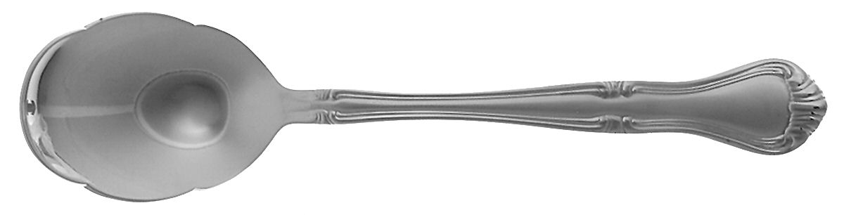 Valcourt Frosted (Stainless) Sugar Spoon by Gorham Silver-1