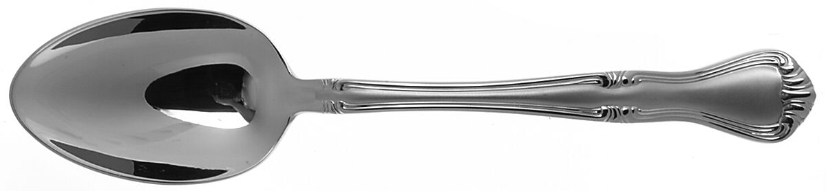 Valcourt Frosted (Stainless) Tablespoon (Serving Spoon) by Gorham Silver-1