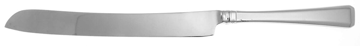 Tristan II Frosted (Stainless) Wedding Cake Knife with Stainless Blade HC by Gorham Silver-1
