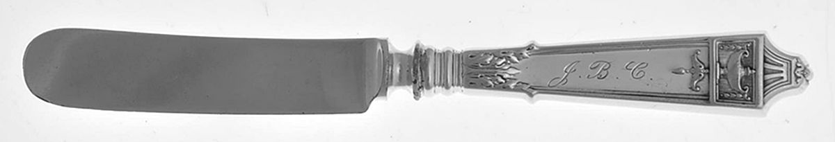 Lansdowne (Sterling, 1917) Baby Knife with Silverplate Blade by Gorham Silver-1