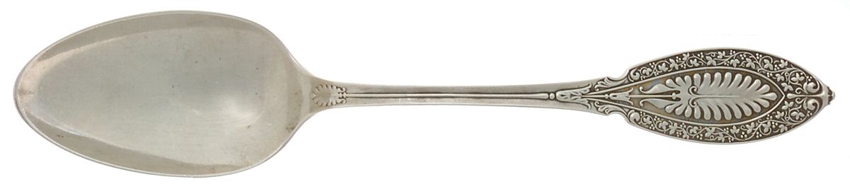 Princess (Sterling, 1874) Monogram Tablespoon (Serving Spoon) by George W Shiebler-1