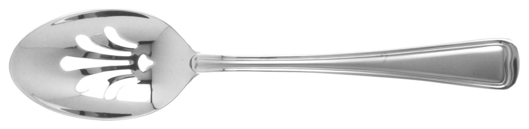 Monet Frosted (Stainless) Pierced Tablespoon (Serving Spoon) by Gorham Silver-1