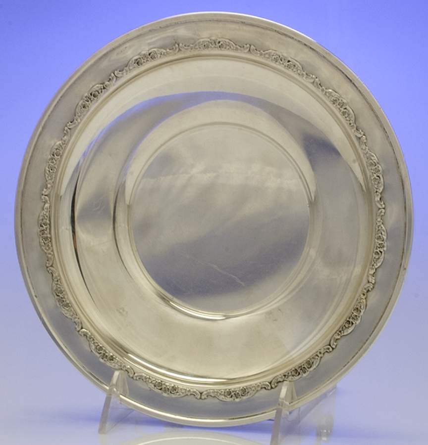 Buttercup (Sterling, Hollowware) Sterling Sandwich Plate by Gorham Silver-1