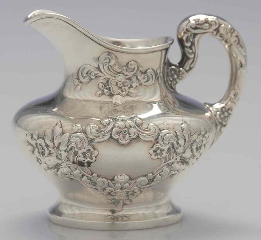 Buttercup (Sterling, Hollowware) Mini Creamer by Gorham Silver-1