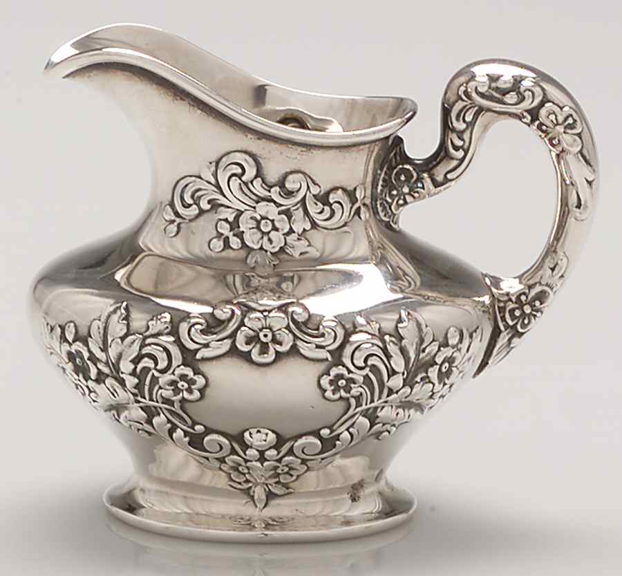 Buttercup (Sterling, Hollowware) Mini Creamer by Gorham Silver-1