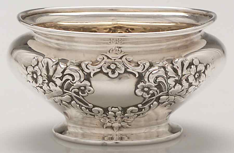 Buttercup (Sterling, Hollowware) Mini Open Sugar Bowl by Gorham Silver-1