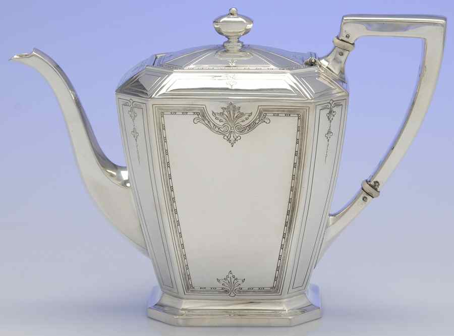 Colfax (Sterling, Hollowware) Coffee Pot by Gorham Silver-1