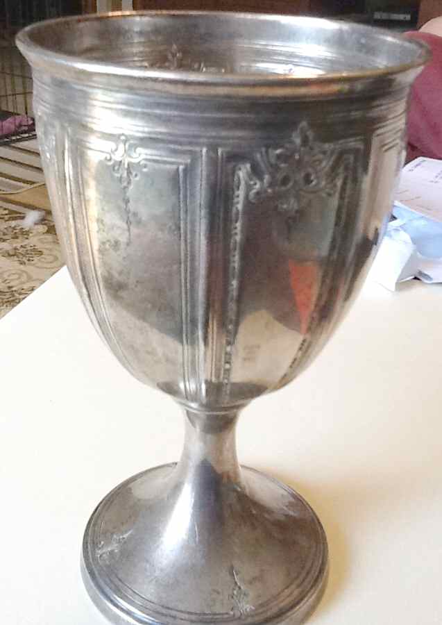 Colfax (Sterling, Hollowware) Water Goblet by Gorham Silver-1