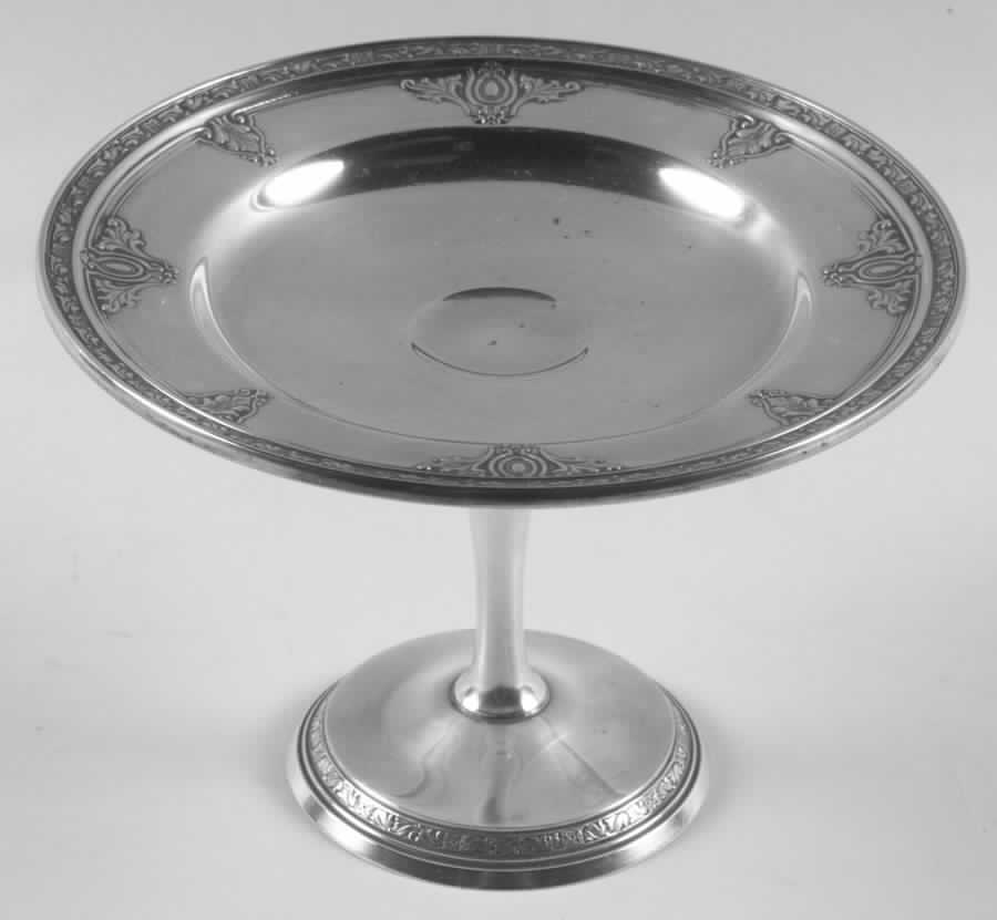 Cinderella (Sterling, Hollowware) Short Sterling Compote by Gorham Silver-1