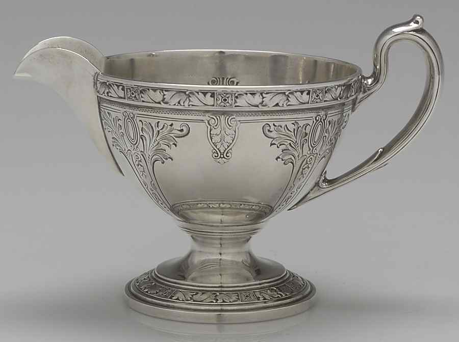 Cinderella (Sterling, Hollowware) Mini Creamer by Gorham Silver-1