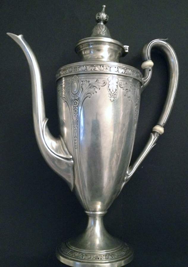 Cinderella (Sterling, Hollowware) Mini Coffee Pot by Gorham Silver-1