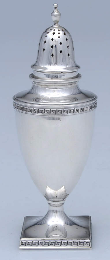 Etruscan (Sterling, Hollowware) Pepper Shaker by Gorham Silver-1