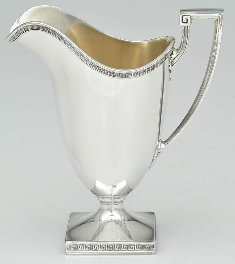 Etruscan (Sterling, Hollowware) Creamer by Gorham Silver-1