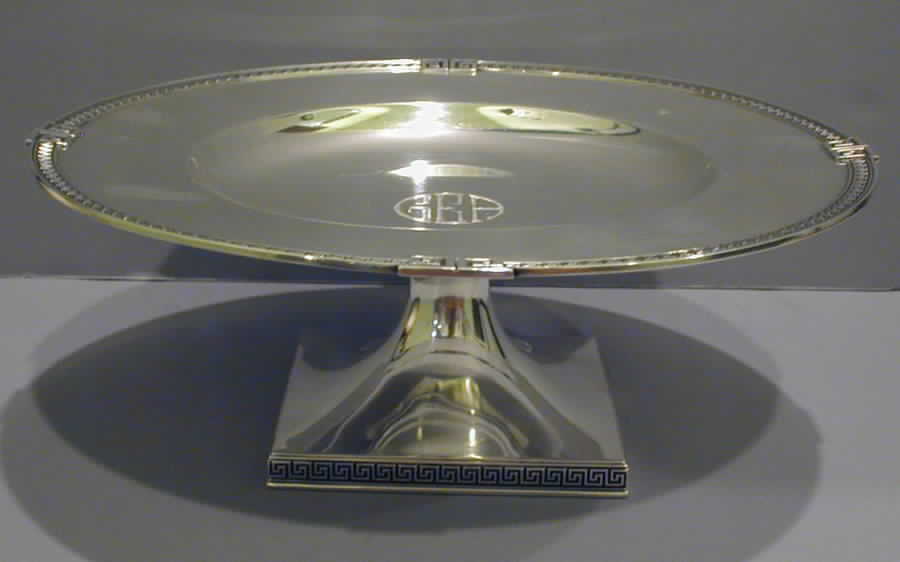 Etruscan (Sterling, Hollowware) 9" Compote by Gorham Silver-1