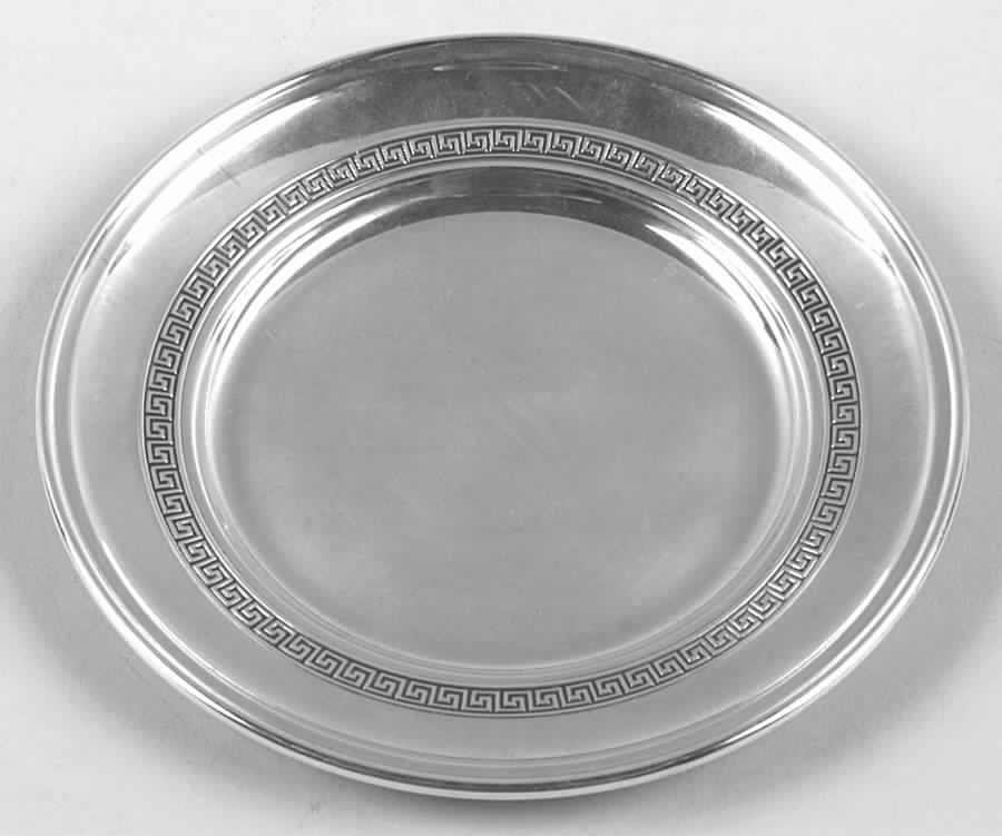 Etruscan (Sterling, Hollowware) Sterling Child's Plate by Gorham Silver-1