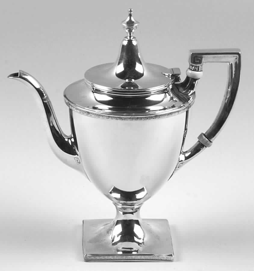 Etruscan (Sterling, Hollowware) Mini Teapot by Gorham Silver-1
