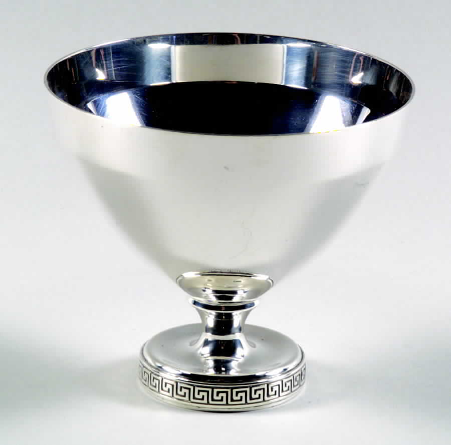 Etruscan (Sterling, Hollowware) Small Sterling Footed Bowl by Gorham Silver-1
