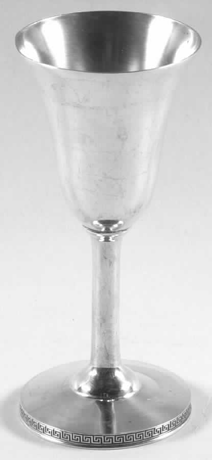 Etruscan (Sterling, Hollowware) Sterling Wine Goblet by Gorham Silver-1