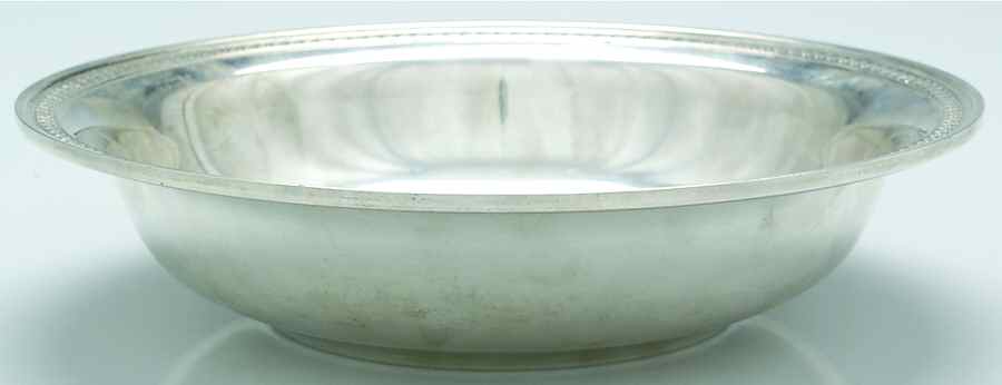 Etruscan (Sterling, Hollowware) 9" Round Vegetable Bowl by Gorham Silver-1