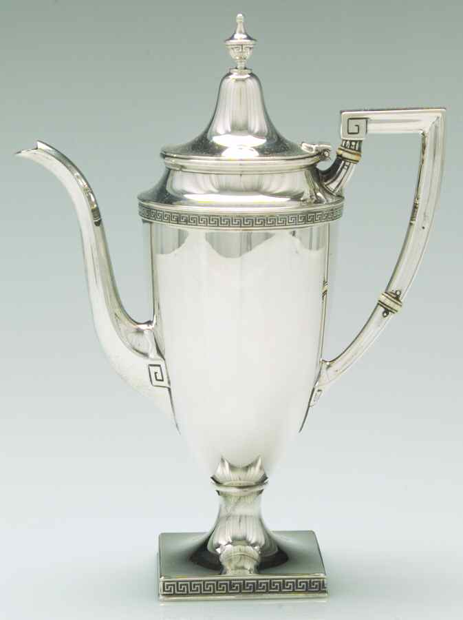 Etruscan (Sterling, Hollowware) Mini Coffee Pot by Gorham Silver-1