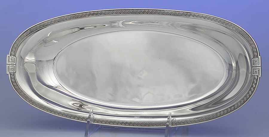 Etruscan (Sterling, Hollowware) 11" Bread Tray by Gorham Silver-1