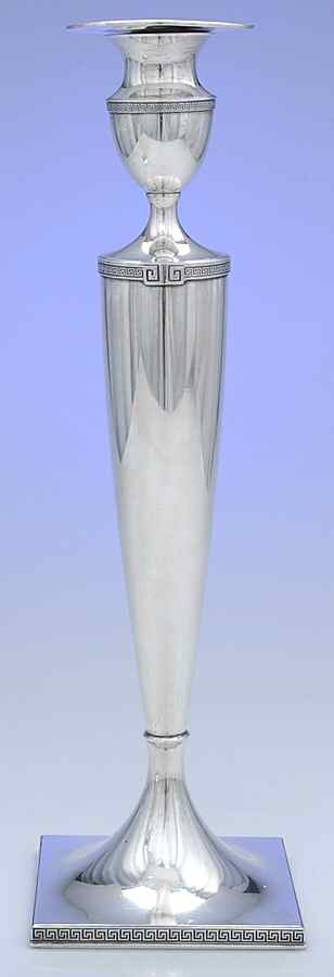 Etruscan (Sterling, Hollowware) 16" Weighted Candlestick by Gorham Silver-1