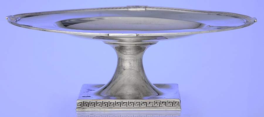 Etruscan (Sterling, Hollowware) Round Compote (Height X Width) by Gorham Silver-1